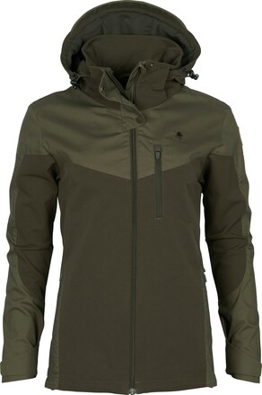 Pinewood Pinewood Women's Finnveden Hybrid Jacket Dark Olive/Hunting Olive Ovadderade friluftsjackor XL