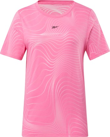 Reebok Reebok Women's Burnout T-Shirt True Pink Kortermede treningstrøyer S