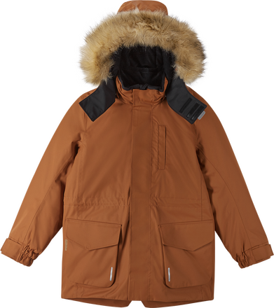 Reima Reima Kids' Reimatec Winter Jacket Naapuri Cinnamon Brown Ovadderade vardagsjackor 164 cm