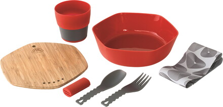 Robens Robens Leaf Meal Kit Red Serveringsutstyr OneSize