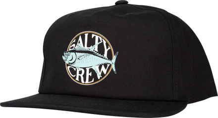 Salty Crew Salty Crew Tuna Time 5 Panel Black Kapser OneSize