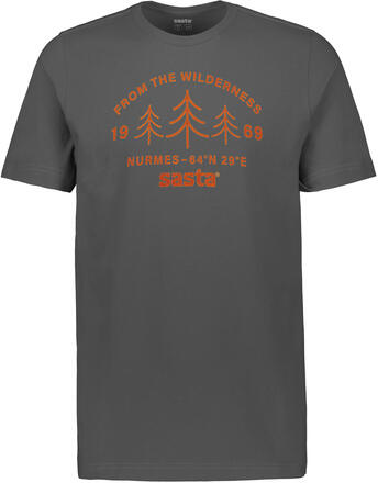 Sasta Sasta Men's Wilderness T-shirt Dark Grey Kortermede trøyer XXL