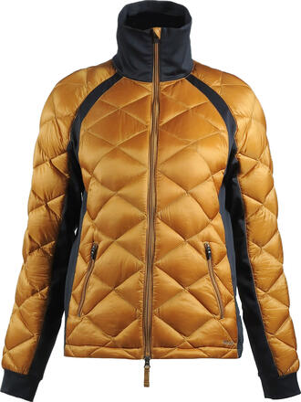 Skhoop Skhoop Women's Natalie Down Jacket Inca Gold Dunjakker varmefôrede M