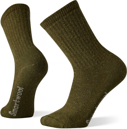 Smartwool Smartwool Hike Classic Edition Full Cushion Solid Crew Socks Military Olive Friluftssokker L