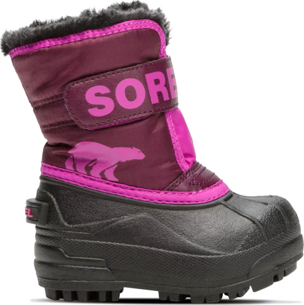 Sorel Sorel Kids' Children's Snow Commander Purple Dahlia/Groovy Pink Vinterkängor 31