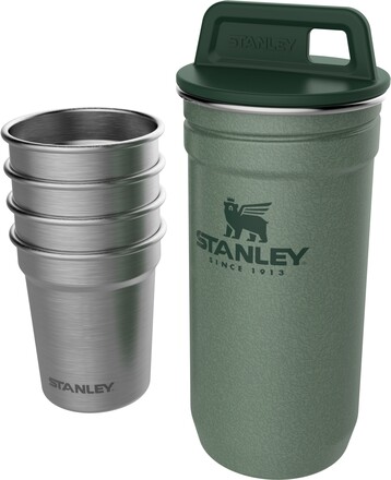 Stanley Stanley Adventure Shot Glass Set Hammertone Green Serveringsutrustning OneSize