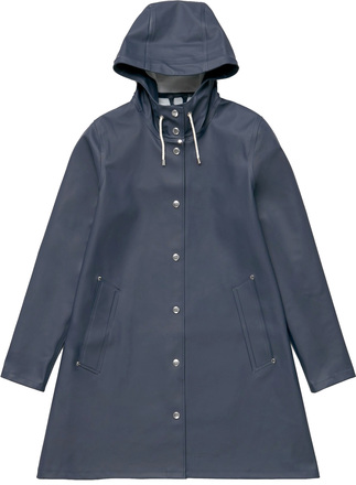 Stutterheim Stutterheim Women's Mosebacke Raincoat Navy Regnjackor XL