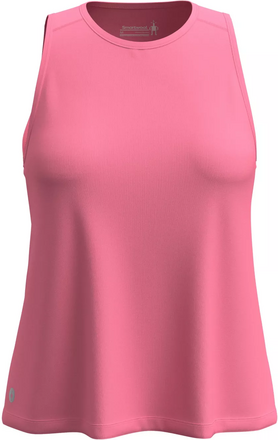 Smartwool Smartwool Women's Active Ultralite High Neck Tank Guava Pink Kortärmade träningströjor M