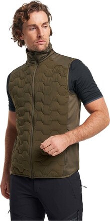 Tenson Tenson Men's TXite Hybrid Vest Dark Olive Vadderade västar XXL