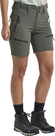 Tenson Tenson Women's TXlite Flex Shorts Dark Khaki Friluftsshorts M