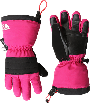 The North Face The North Face Kids' Montana Ski Etip Gloves Fuschia Pink/TNF Black Skidhandskar XL