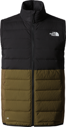 The North Face The North Face Men's Belleview Stretch Down Gilet Tnf Black/Military Olive Vadderade västar S