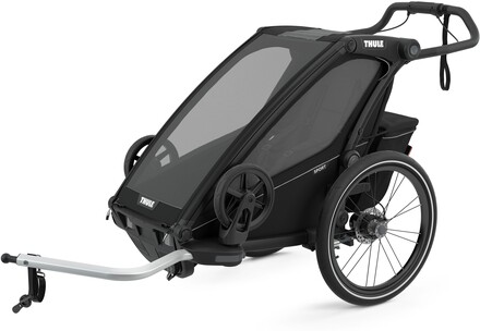 Thule Thule Chariot Sport1 Black/Black Cykel- & Barnvagnar OneSize