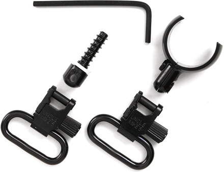 Uncle Mike´s Uncle Mike´s Sling Swivel Magnum Band QD 115 SG-1 1" Black Vapentillbehör OneSize