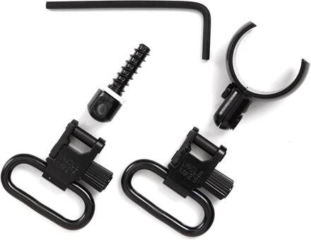 Uncle Mike´s Uncle Mike´s Sling Swivel Magnum Band QD 115 SG-3 1" Black Vapentillbehör OneSize