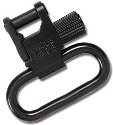 Uncle Mike´s Uncle Mike´s Sling Swivel QD SS Tri-Lock 1" Black Vapentillbehör OneSize