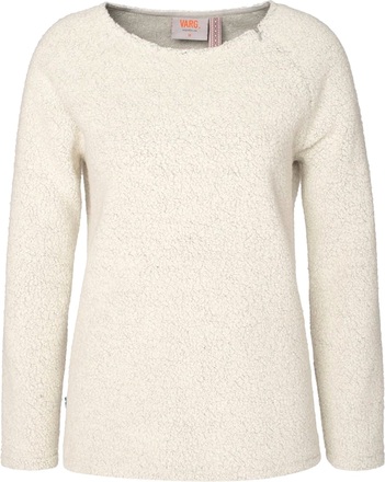 Varg Varg Women's Fårö Wool Jersey Off White Långärmade vardagströjor XS