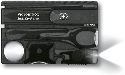 Victorinox Victorinox SwissCard Lite Black Transparent Multiverktøy OneSize