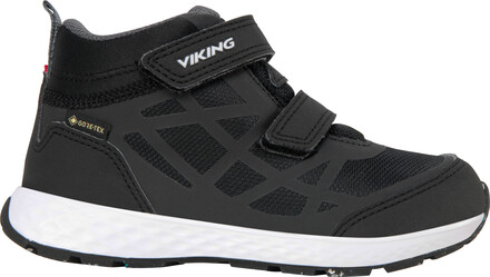 Viking Footwear Viking Kids' Veme Reflex Mid GORE-TEX Black Ufôrede støvler 30