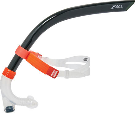 Zoggs Zoggs Centre Line Snorkel Black/Orange Øvrig utstyr OneSize