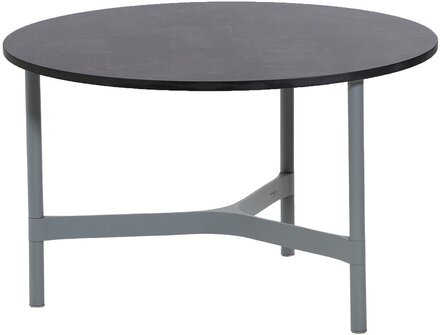 Cane-line Twist sofabord medium Lys grå + HPL mørk grå
