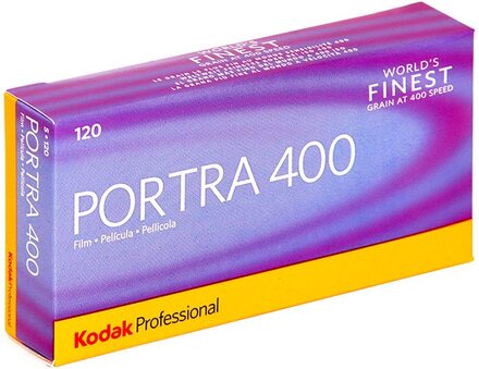 Kodak Portra 400 120 5-Pack, Kodak