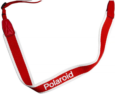 Polaroid Camera Strap Flat Red Stripe, Polaroid