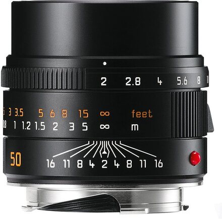 Leica M 50/2,0 APO-Summicron ASPH. Svart (11141), Leica