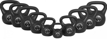 Kettlebellpaket GS Svart - 113kg