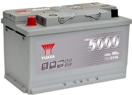 Bilbatteri SMF Yuasa Silver YBX5116 12V 90Ah 800A