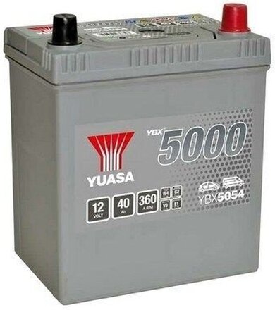 Bilbatteri SMF Yuasa Silver YBX5054 12V 40Ah 360A