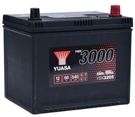 Bilbatteri SMF Yuasa YBX3205 12V 60Ah 540A
