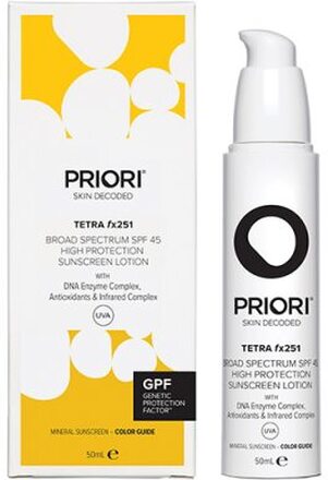 Priori TETRA Sunscreen Lotion High Protection SPF 50