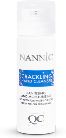 Nannic QC Crackling Gel Hand Wash Desinfection