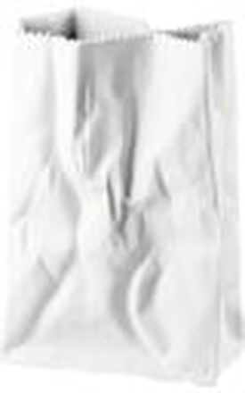 Rosenthal Paperipussi maljakko 18 cm, mattavalkoinen