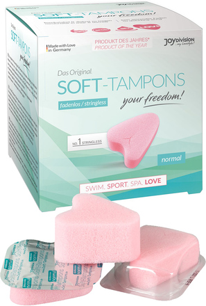 Soft tamponger Normal 3-pack