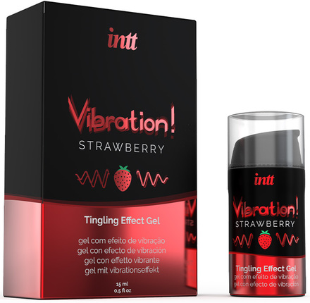 Intt Strawberry Vibration Oil 15 ml