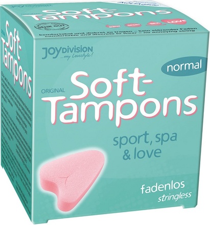 JoyDivision: Soft-Tampons, Normal, 3-pack