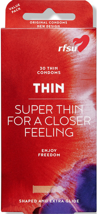 RFSU Thin: Kondomer, 30-pack