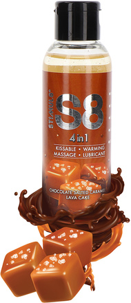 Stimul8: S8 4-in-1 Dessert Lube, Chocolate/Caramel, 125 ml