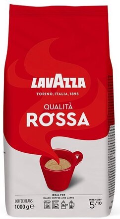 Lavazza Qualita Rossa 1kg - kawa ziarnista, oryginalna włoska