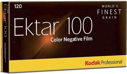 Kodak Ektar 100, 120, 5-pack