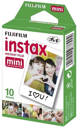 Fujifilm Instax Mini, färg singel 10 bilder