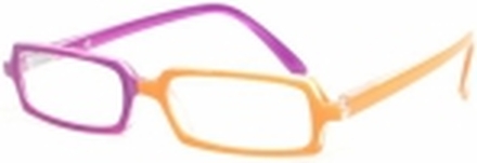 HIP Leesbril Duo paars/oranje +1.0