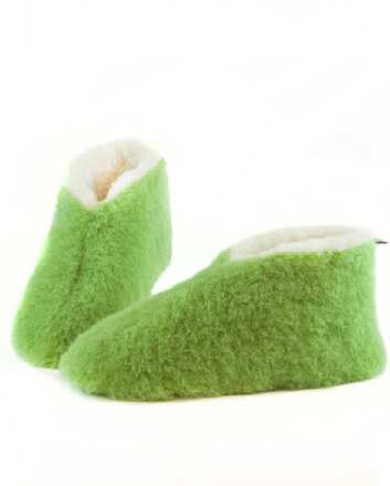 Tøfler Slippers Green Pea