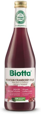 Biotta Cranberry Plus Tranebær