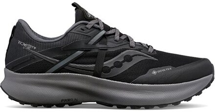 Saucony Ride 15 TR Gore-Tex Women Black Charcoal