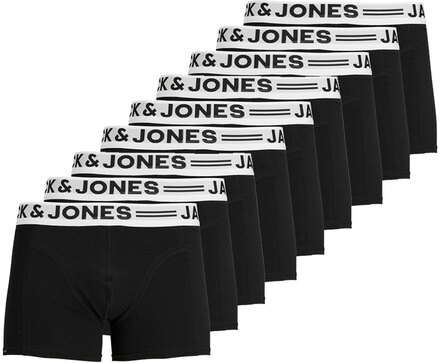 Jack & Jones Boxershorts SENSE Trunks 9-pack Zwart-XL