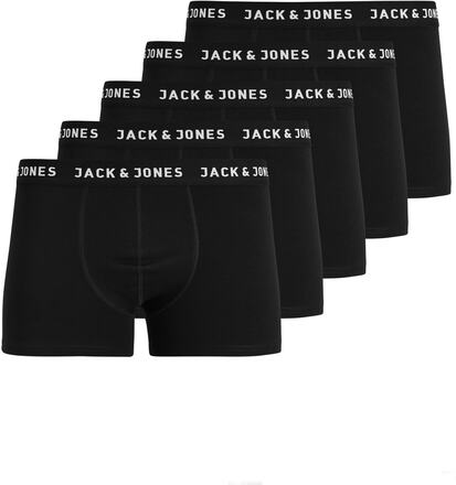 Jack & Jones Boxershorts JACHUEY Trunks 5-pack Zwart-XL