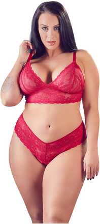 Diva Lace Set Red 2XL